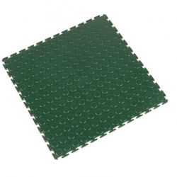 Dalle modulable antidérapante en PVC à surface pastillée - Revêtements  de sol antidérapants TOUGH-LOCK - Vert