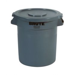 Collecteur Brute 37,9 L gris.
