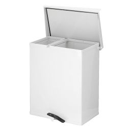 Poubelle tri sélectif 25+55 L.