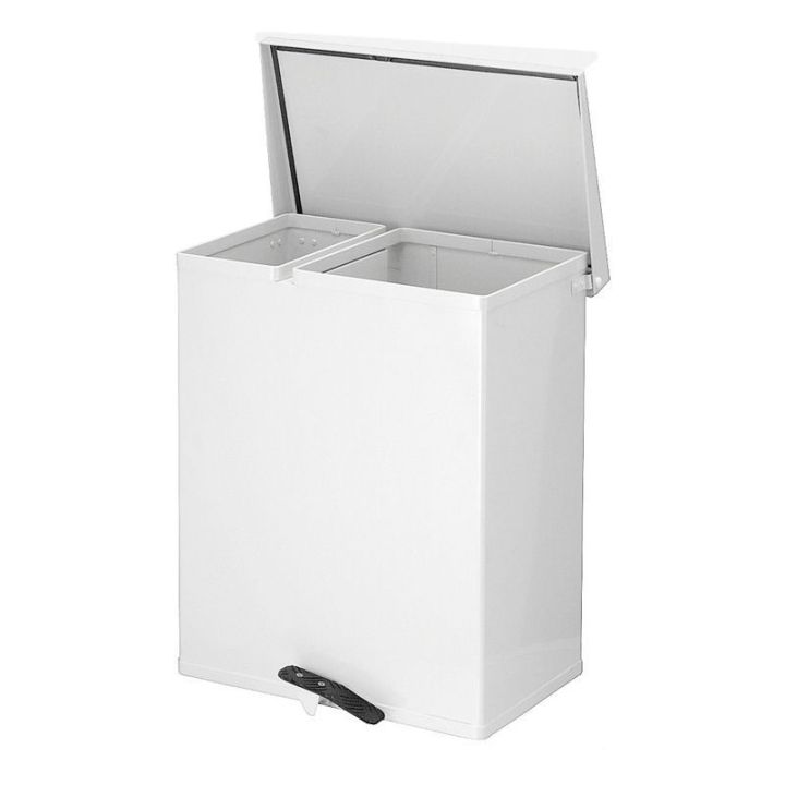 Poubelle tri sélectif 25+55 L.