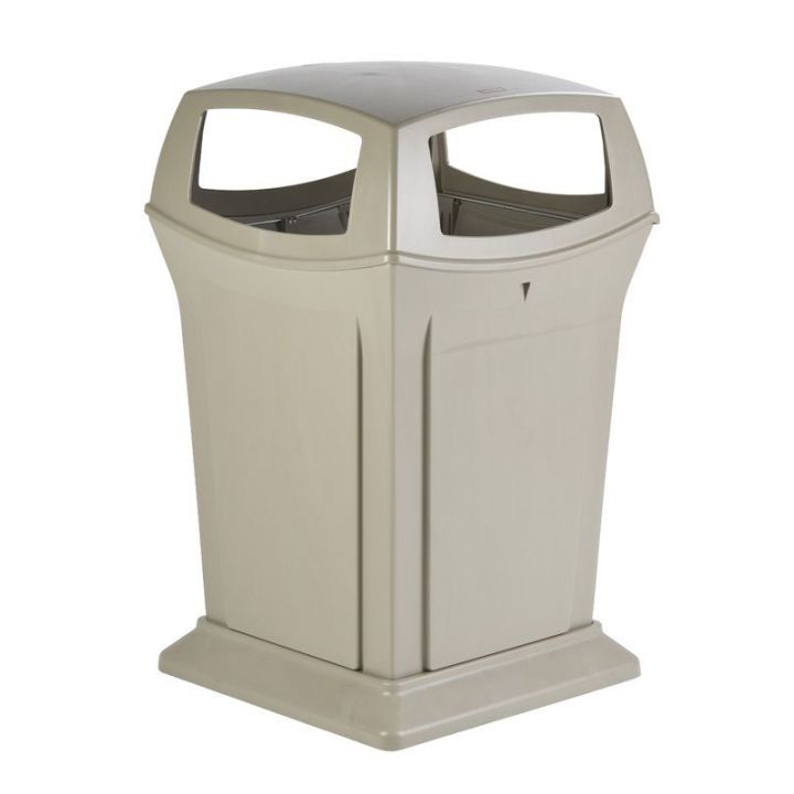 Poubelle extérieur 4 ouvertures | Rubbermaid