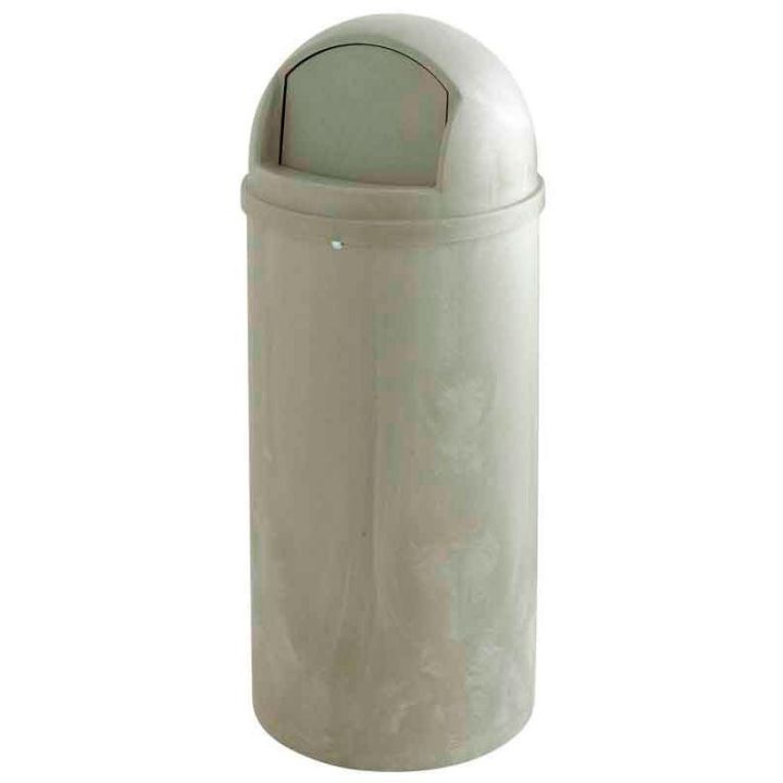 Collecteur Marshal rond 94 L beige.