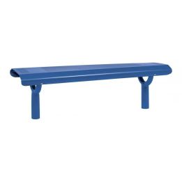 Banquette Oslo bleu RAL 5010
