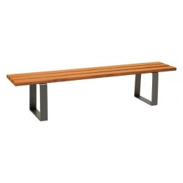 Banquette Riga chêne clair gris procity