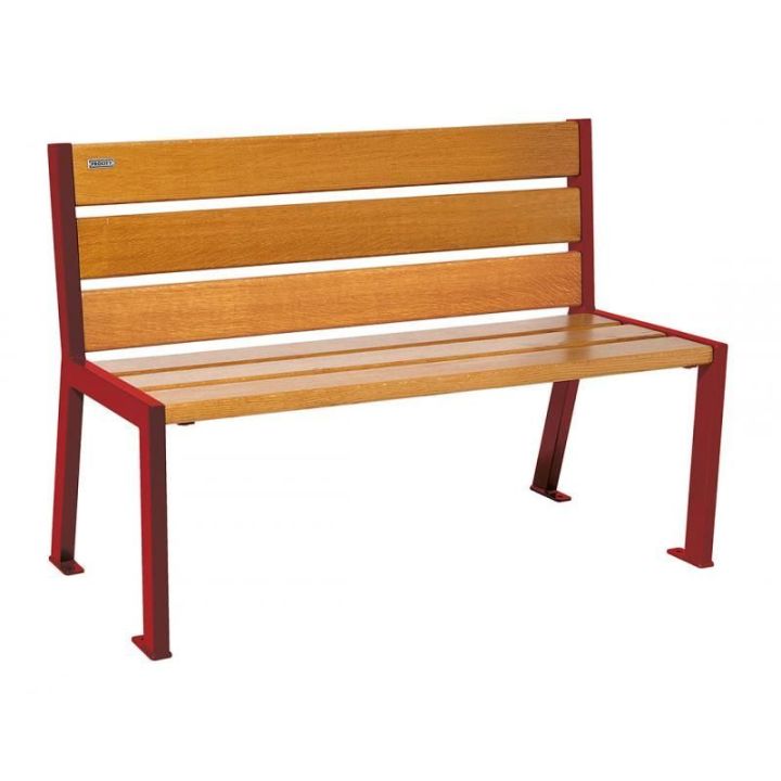 Rouge RAL 3004 - Chêne clair - 1200 mm