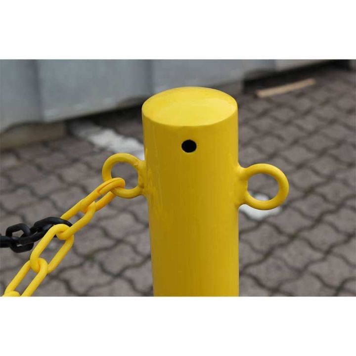 Poteaux de balisage en Acier | Lot de 6 poteaux de délimitation