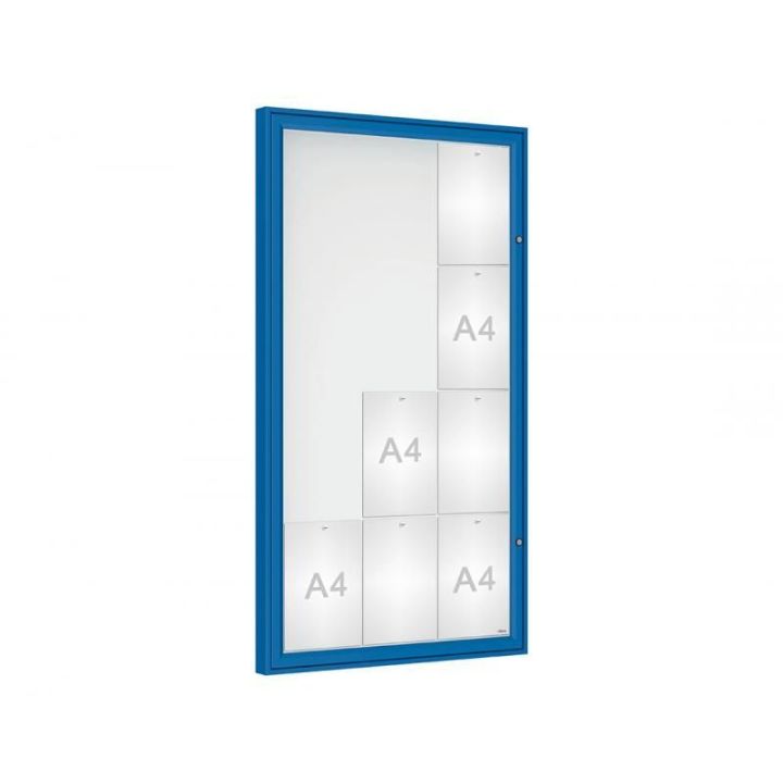 12 A4 - bleu RAL 5010
