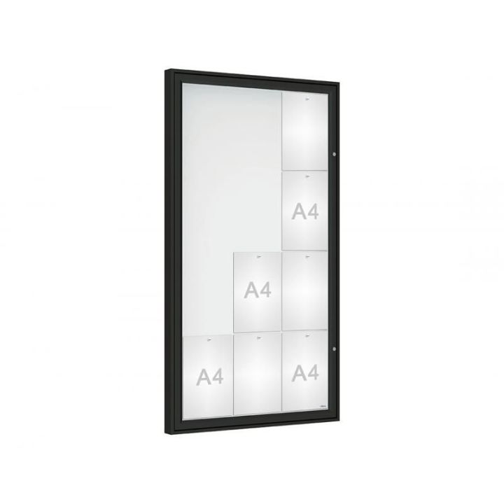 12 A4 - noir RAL 9005