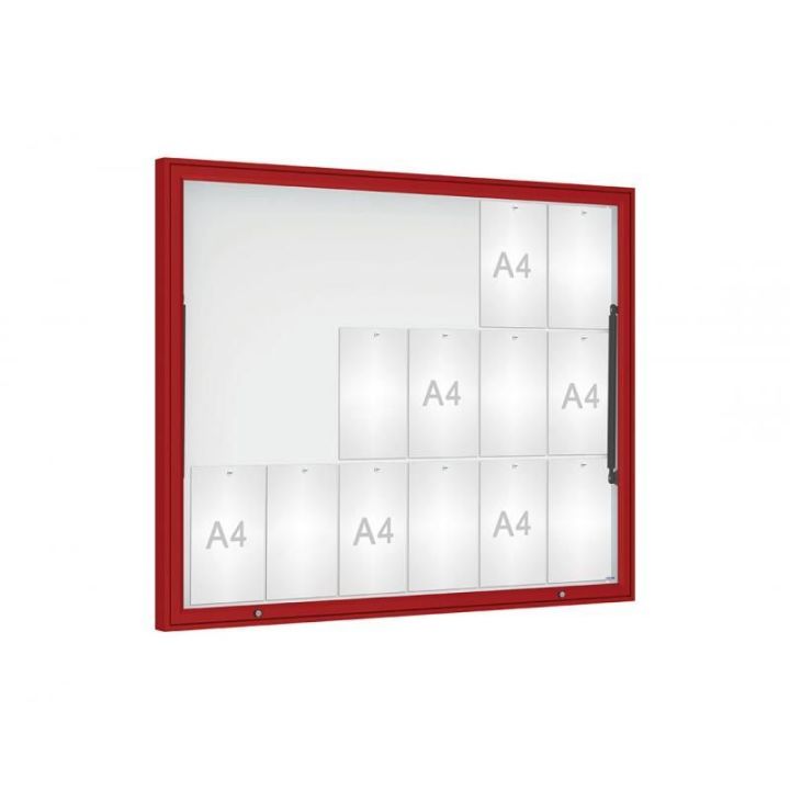 18 A4 - rouge RAL 3004
