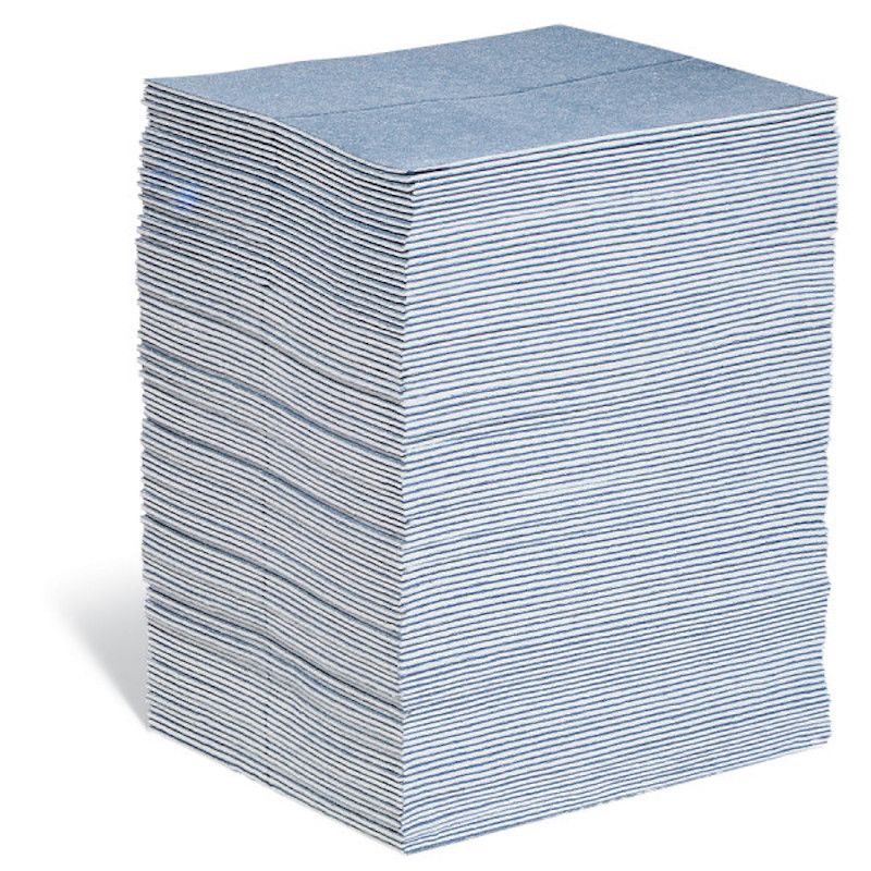 Feuilles-tapis absorbantes bleues
