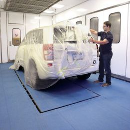 Tapis absorbant adhésif