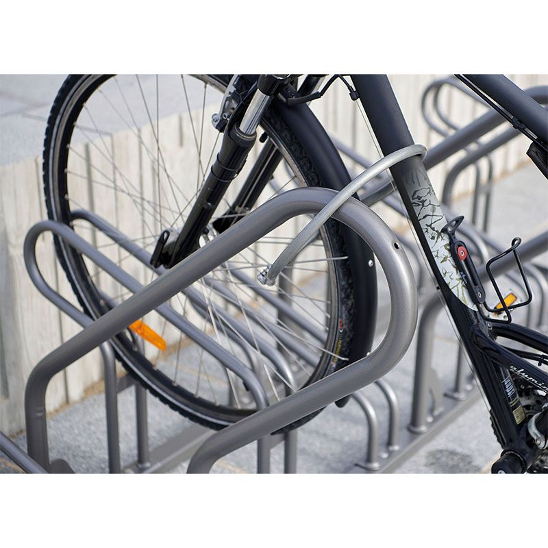 Support vélos 6 places avec arceaux anti-vol - Procity