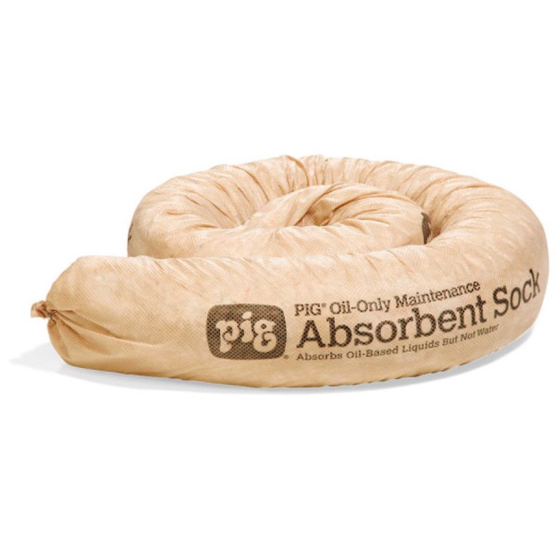 Boudin absorbant marron pour maintenance intérieure