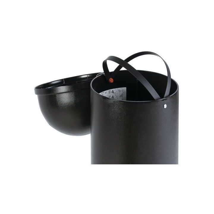 Détail Poubelle Ronde Rubbermaid Marshal