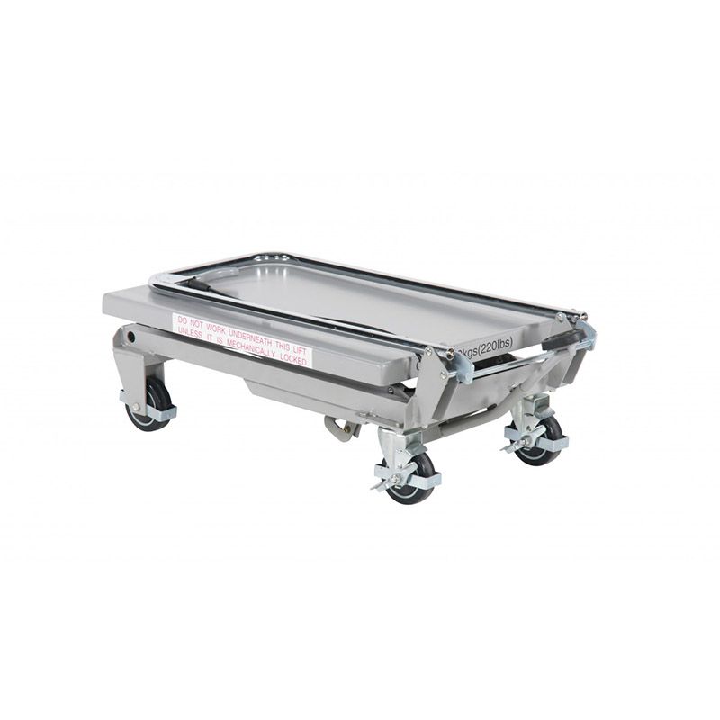 Table élévatrice en aluminium 100 kg | Tables élévatrices