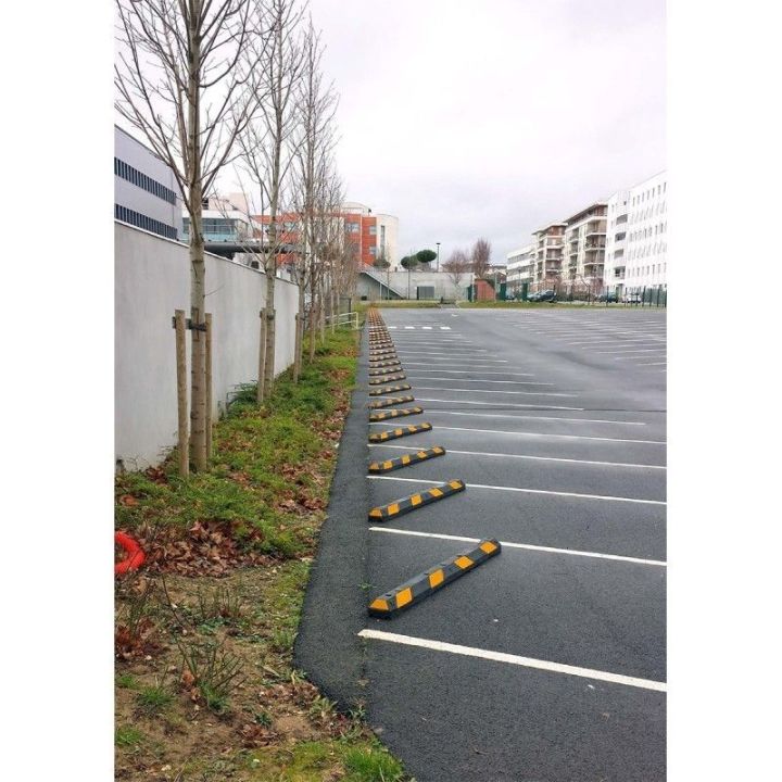 Butée de parking en caoutchouc ParkStop | Butées de parking | Butées de Stationnement