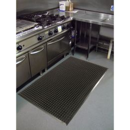 Tapis agroalimentaire ergonomique à bulles - Tapis agroalimentaire BUBBLEMAT CATERING