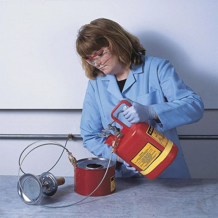 Bidon de sécurité en PEHD Type I pour le stockage et la distribution de produits chimiques
