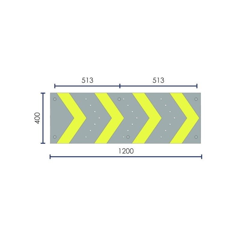 Flèche de signalisation de virage pour parking