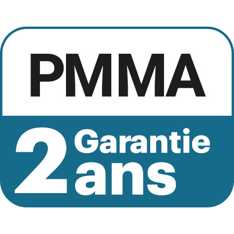 Optique PMMA - Garantie 2 ans