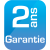 Garantie 2 ans Garantie 2 ans